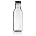 thumbnail image 1 of Clear Glass Professional BBQ Sauce Bottle with Flip Top Cap - 12 oz / 360 ml, 1 of 5