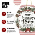 thumbnail image 3 of New Beginnings New Home New Memories - Christmas Ornament Xmas Keepsake Ceramic Ornaments Holiday Decorations for Tree Christmas Gift Ideas 2.95in, 3 of 6