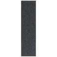 thumbnail image 2 of SAFAVIEH Beach House Jacinth Solid Indoor/Outdoor Runner Rug, Black, 2'2" x 8', 2 of 15
