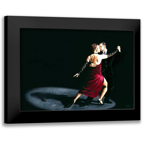 Young, Richard 14x11 Black Modern Framed Museum Art Print Titled - The Rhythm of Tango