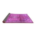 thumbnail image 2 of Ahgly Company Indoor Round Persian Purple Traditional Area Rugs, 6' Round, 2 of 4