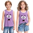 thumbnail image 2 of VEKDONE Tout-Petits Enfants Garçons et Mode Mignon Dégradé Imprimé Doux Sans Manches Bas Camisole, 2 of 6