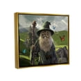 thumbnail image 4 of Stupell Industries Fantasy Wizard Scene Animals & Insects Painting Gold Floater Framed Canvas Art Print Wall Art, 21 x 17, 4 of 10