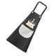 thumbnail image 1 of Bewildely Delantal Dido ajustable PVC sin mangas delantal correa cocina babero accesorio de cocina Herramientas y accesorios para hornear Normales Schwarz und Grau, 1 of 6