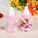 thumbnail image 1 of Caja Linda De 50 Botellas De Chocolate Y Dulces, Diseño De Biberón Con Hermoso Lazo Y Osito De Cristal, Perfecta Para Regalos Y Decoraciones De Fiestas De Baby Shower, 1 of 7