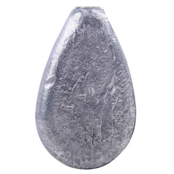 Bullet Weights No Roll Sinker Bulk 3oz Priced Per 1Lb Pack of 5, NRV3