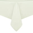 thumbnail image 2 of Romanstile 100% Waterproof Linen Tablecloth 54x78 inch,Rectangle Table Cloth Oil Proof Wipeable for Indoor and Outdoor,Ivory, 2 of 8