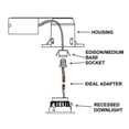 thumbnail image 2 of NICOR DLG4-10-120-2K-WH 4 in. 597 Lumens LED Kit Downlight Rétrofit, 2 of 4