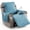 Green Blue, variant on 1Pc 100% Waterproof Recliner Chair Cover, Non Slip Recliner Covers For Recliner Chair With Pocket, Pet Scratch-Resistant Sofa Slipcover, Washable Furniture Protector, Easy To Install For Living Room