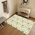 thumbnail image 2 of Washable Area Rugs 3x5 FT Summer Lemon Rugs for Living Room Non-Slip Soft Low-Profile Rectangle Pastoral Leaves Fruits Country Plants Orange Large Rug Carpet for Bedroom Dining Room Home Decor, 2 of 8