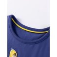 thumbnail image 5 of Emy Dola 2-7T Little Girls Cotton Dress Toddler Casual Short Sleeve Appliques Jersey A-line Dresses, 5 of 7