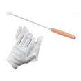 thumbnail image 1 of Herramienta de limpieza de jaulas para mascotas con plumas, herramienta de extracción de acero inoxidable, suministro simple para mascotas Derecho, 1 of 9
