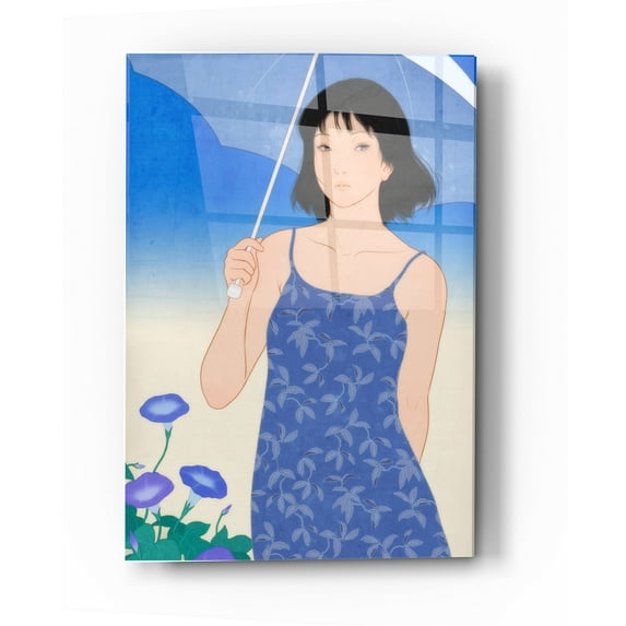 Epic Art 'Summer' by Sai Tamiya, Acrylic Glass Wall Art, 24"x36"