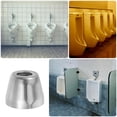 thumbnail image 3 of ETHZZLE Urinal Toilet Attachment 1Pcs Silver Stainless Steel Round Conceal Sensor for Schools, 3 of 8