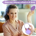 thumbnail image 5 of 18 Pcs Mini Folding Mirror Round Compact, 2.4 in Small Portable Travel Makeup Mirror Compact Mirror Bulk Round Makeup Mirror for Purse, Women Girls Travel Daily Use, 5 of 6