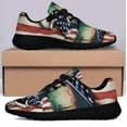 thumbnail image 3 of American Flag Us Camping Shoes Women's Fashion Sneakers Tennis Running Shoes for Men Women Black Size 12, 3 of 7