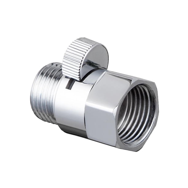 Cabezal de ducha Válvula de control de flujo Interruptor de cierre Conector de restricción de flujo Cabezal de ducha de repuesto universal de latón