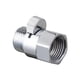 thumbnail image 1 of Cabezal de ducha Válvula de control de flujo Interruptor de cierre Conector de restricción de flujo Cabezal de ducha de repuesto universal de latón, 1 of 2