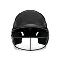 RIPIT Vision Classic Softball Batting Helmet 2.0, Black, Medium and