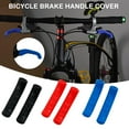 thumbnail image 3 of Silicone Coloured BRAKE LEVER GRIP MTB ,BMX pair COVER PROTECTOR MOUNTAIN K6C9, 3 of 8