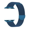 thumbnail image 2 of Magnetic Milanese Loop - Compatible with Apple Watch Bands 40mm 41mm 38mm Women Men,Stainless Steel Mesh Metal Strap for iWatch Bands Series 9 8 7 6 5 4 3,SE 2nd Generation, Navy blue, 2 of 2