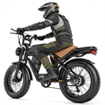 thumbnail image 2 of PostJoy F30 2500W Electric Bike, 48V20Ah Battery up to 50 Miles 7-Speed All-Terrain, 20-inch Fat Tire Full Suspension, off-Road Dirt Mountain Bike UL2849 Certified, 2 of 10