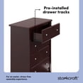 thumbnail image 4 of Commode à 4 Tiroirs Crescent de Storkcraft, 4 of 13
