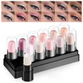thumbnail image 1 of 12 Colors Eyeshadow Pen Set Waterproof Long-Lasting Shimmer Glitter Eyeshadow, 1 of 8