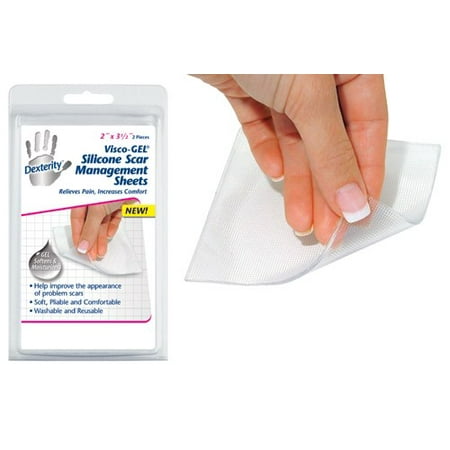 Adhesive Gel Sheet - Pedifix Adhesive Silicone Gel Scar Sheets (pk/2) Part No.P806
