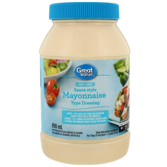 Vraie mayonnaise Great Value 890 ml