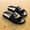 2602-XO-Black Golden, variant on Men’s Wide Toe Slide Sandals Comfortable Cartoon Print Lightweight Non Slip Athletic Slippers for Beach Bathroom Pool Indoor Outdoor Casual Home Wear