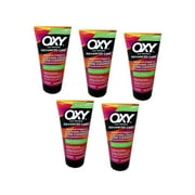 5 Pack - Oxy Acne Treatment Advanced Care Soothing Cream Acne Cleanser, 5 Ounce