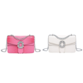 thumbnail image 1 of Bolso Hombro Mujer PU Solapa para Viajes Al Aire Libre () Rosa, 1 of 8