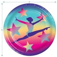 thumbnail image 3 of Gymnastics Party Supplies - Girl Gymnast Paper Dinner Plates and Napkins (Serves 16), 3 of 4