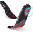 thumbnail image 1 of Insoles,Neutral Arch Support,Plantar Fasciitis Pain Relief,Silicone Shock-Absorbing Sports Insole,Maximum Cushioning, 1 of 5