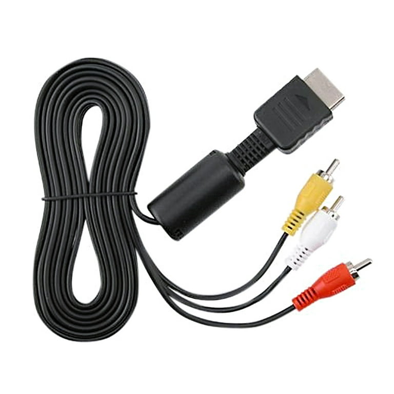 AV To RCA Cable For PlayStation PS2 PS3 New U4Z3 - Walmart.com