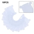 thumbnail image 5 of BUYISI 20 Pcs Plastic Thread Holder Bobbins Spool Thread Card Embroidery Floss Diy Stitch Organizer Holder Sewing Tools White, 5 of 5