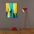 thumbnail image 4 of Epic Graffiti 'Apostasy I' by Hanna Bruer, Canvas Wall Art, 26"x34", 4 of 8