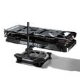 thumbnail image 1 of CNC Graphics Video Card Holder Radiator for 12/14cm Fans ATX/ITX Case (Black) Sywqhk Para estrenar, 1 of 6