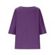 thumbnail image 5 of Tops de Manga Corta para las Mujeres Camiseta de Cuello Redondo de Color Sólido, 5 of 6