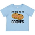 thumbnail image 3 of Inktastic You Had Me at Cookies Boys or Girls Baby T-Shirt, 3 of 5