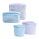 thumbnail image 1 of Bolsas reutilizables para almacenamiento de alimentos Stasher Premium Silicone, paquete de 4, 1 of 9