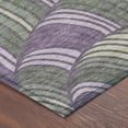 thumbnail image 3 of Addison Rugs Chantille Indoor/Outdoor Contemporary Mid-century Modern Plum Machine Washable Rectangle Rug, 3' x 5', 3 of 8