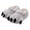 Gray, variant on TKKCS Boys Girls Claw Plush Slippers Winter Indoor Non‑Slip Soft Warm Monster Paw House Slippers Gray 7-12 Years