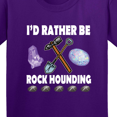 thumbnail image 4 of Inktastic Rock Hounding Rock Collector Youth T-Shirt, 4 of 5