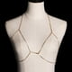 thumbnail image 1 of Collar de de cadena de cuerpo de 1 pieza Joyas para el cuerpo Oro Yinane Joyería del cuerpo, 1 of 8