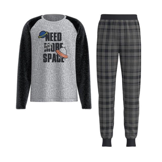 Set De Pijama George Para Niño Talla 8 Color Gris