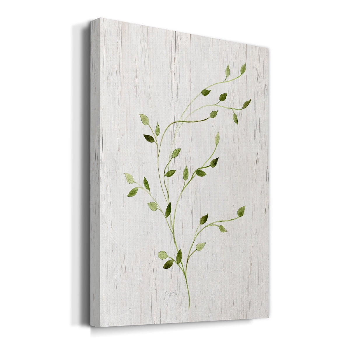 Windblown Leaves I Premium Gallery Wrapped Canvas - Ready to Hang