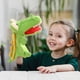 thumbnail image 5 of Juguetes para la piscina, juguetes para bebés, juguetes para niños pequeños. Adorable marioneta de mano de dinosaurio, muñeco de peluche para contar cuentos a niños pequeños., 5 of 6