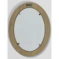 thumbnail image 7 of WallWorks Classic Oval Silhouette Picture Frame 5X7 - Hand Made Solid Wood Frame - Hand applied two toned walnut stain, 7 of 7